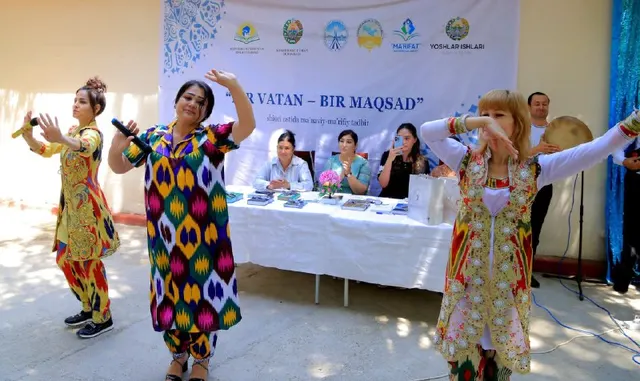 Shahrisabzdagi Muruvvat uyida milliy raqs